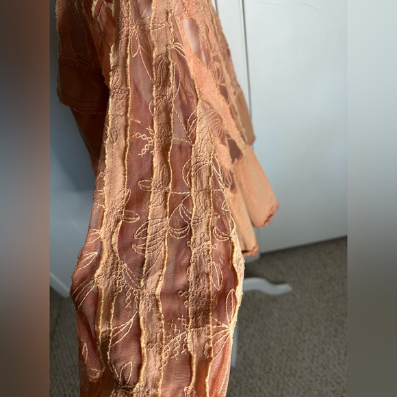 Pol peach Lace blazer size S - Picture 3 of 7